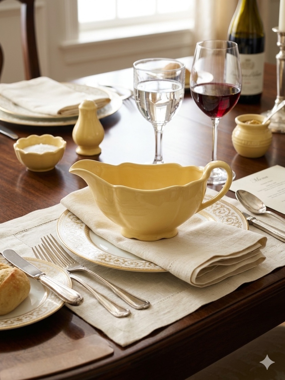 Johnson Brothers Goldendawn Glazed Gravy Boat